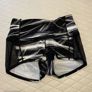 Visctoria’s Secret Spandex Shorts- black and white